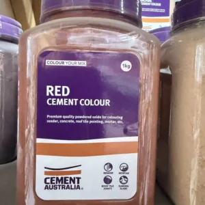 Red Cement Colour